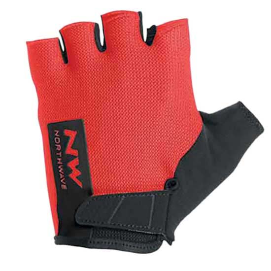 Велоперчатки NORTHWAVE C89172087 RED-BLACK M